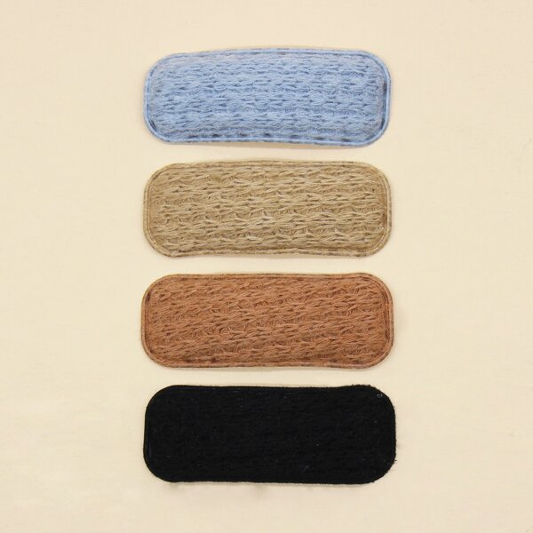 

4pcs Toddler Girls Solid Hair Clip, Multicolor
