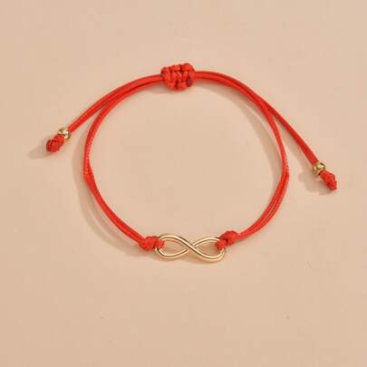 Infinity Decor String Bracelet