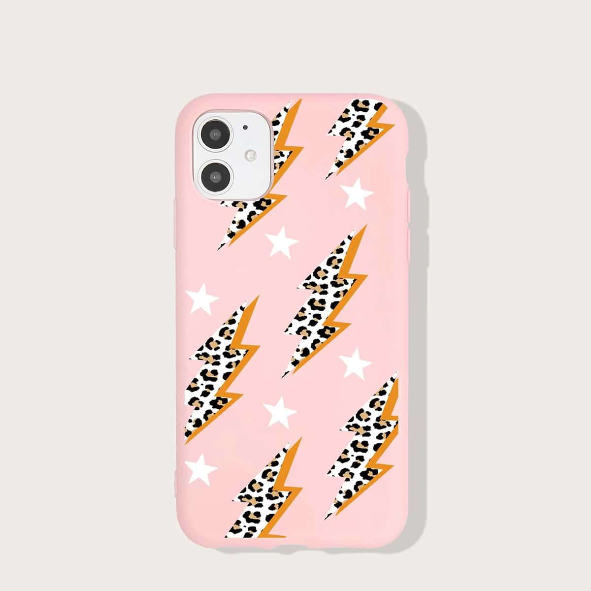 

Leopard Lightning Pattern iPhone Case, Multicolor