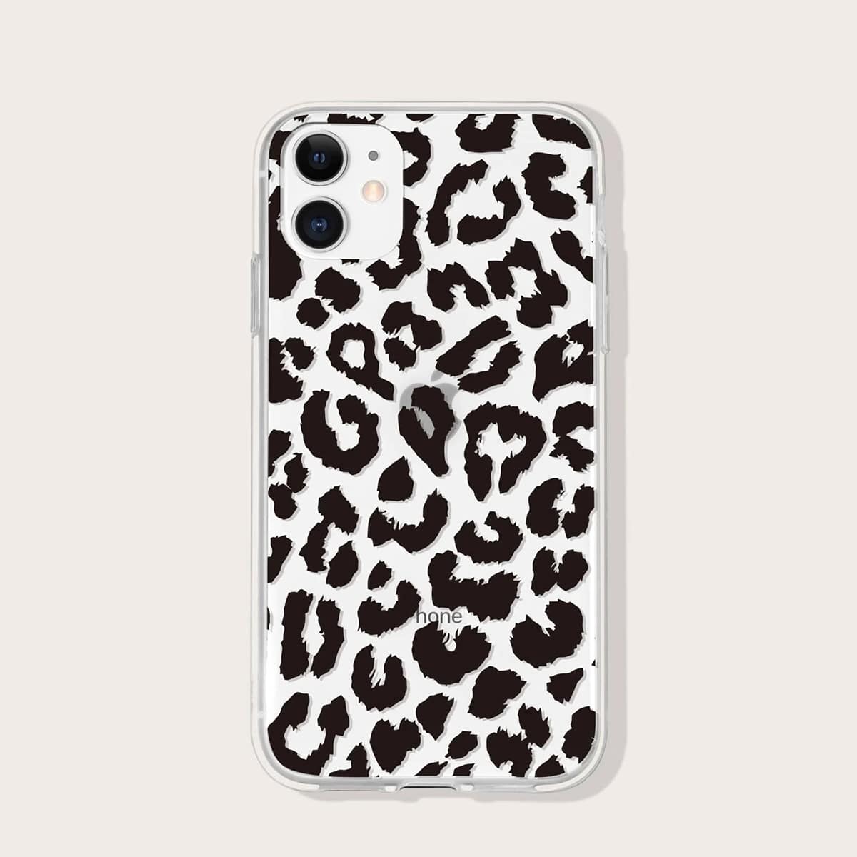 

Leopard iPhone Case, Clear