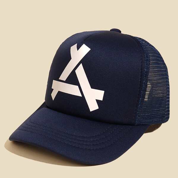 

Мужская бейсболка с сетчатой вставкой, Темно-синий