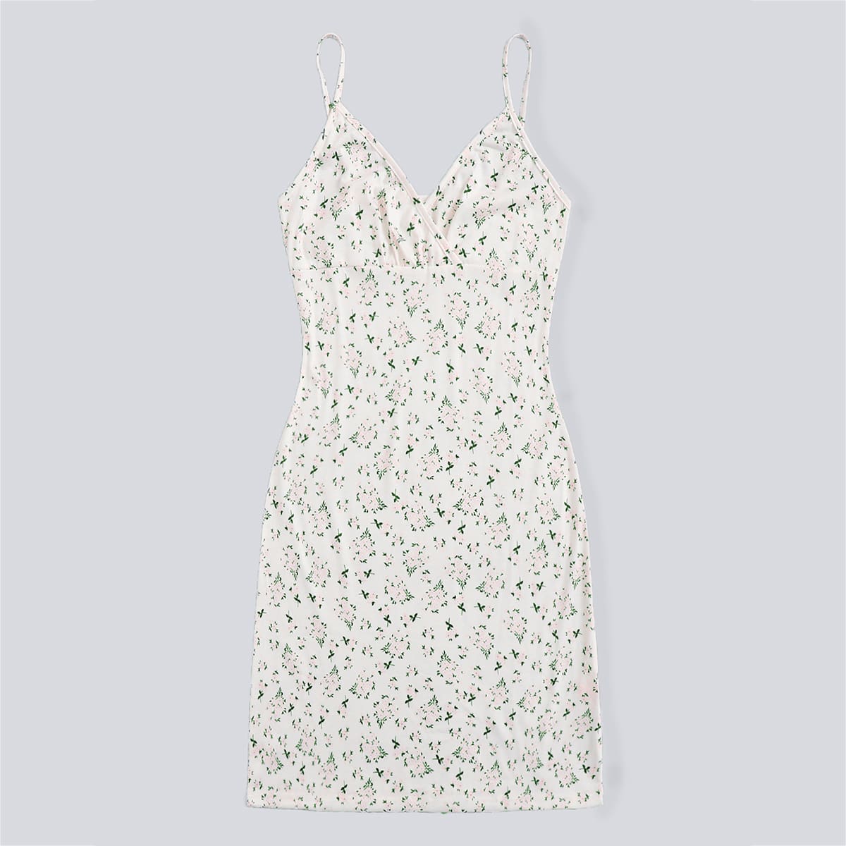 

Ditsy Flower Cami Dress, White