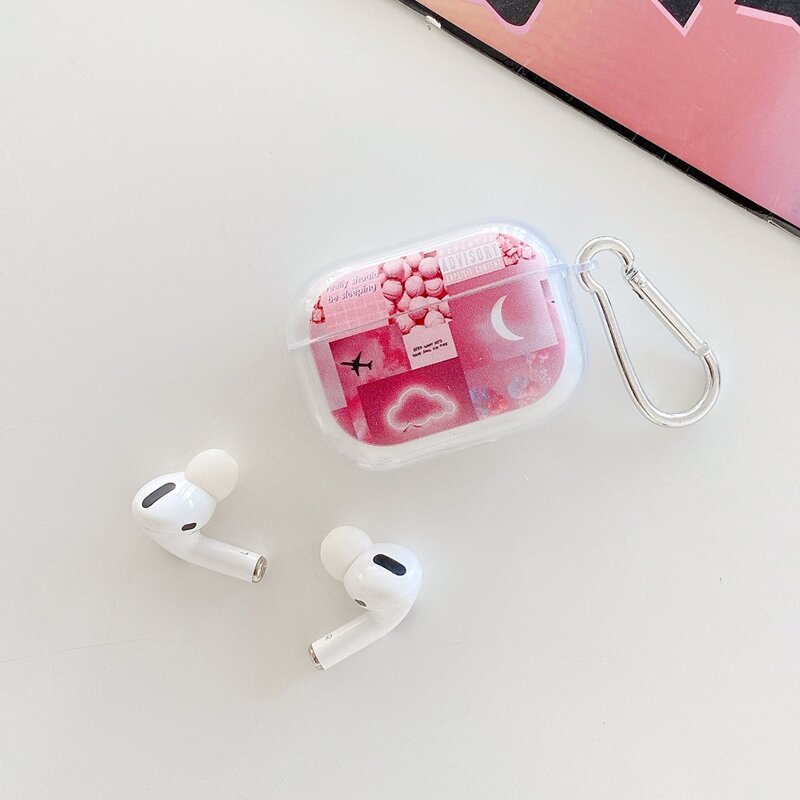 

Picture Print AirPods Case, Pink