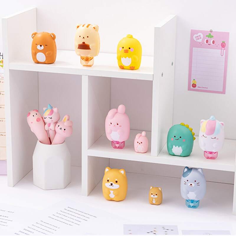 

1pc Random Cartoon Shaped Correction Tape, Multicolor