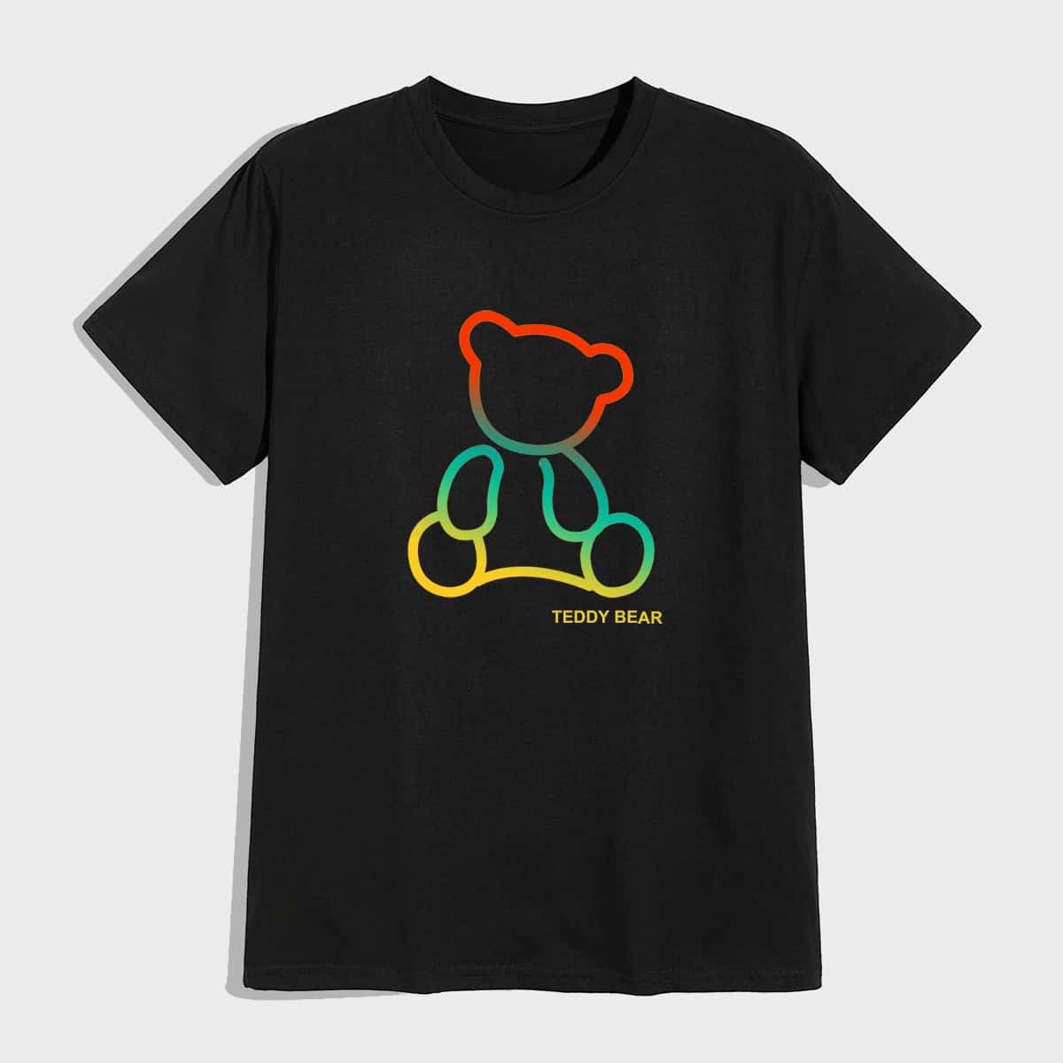 

Guys Cartoon Graphic Tee, Black