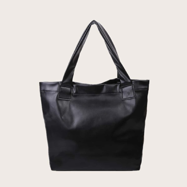 

Minimalist Large Capacity Tote Bag, Black