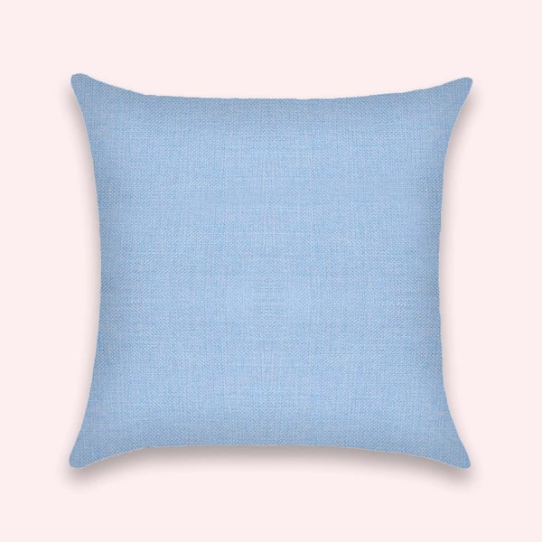 

Plain Cushion Cover Without Filler, Baby blue