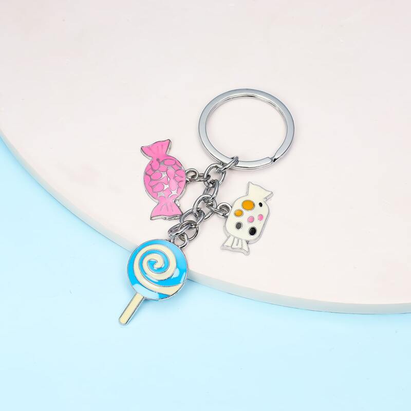 

Candy Charm Keychain, Multicolor