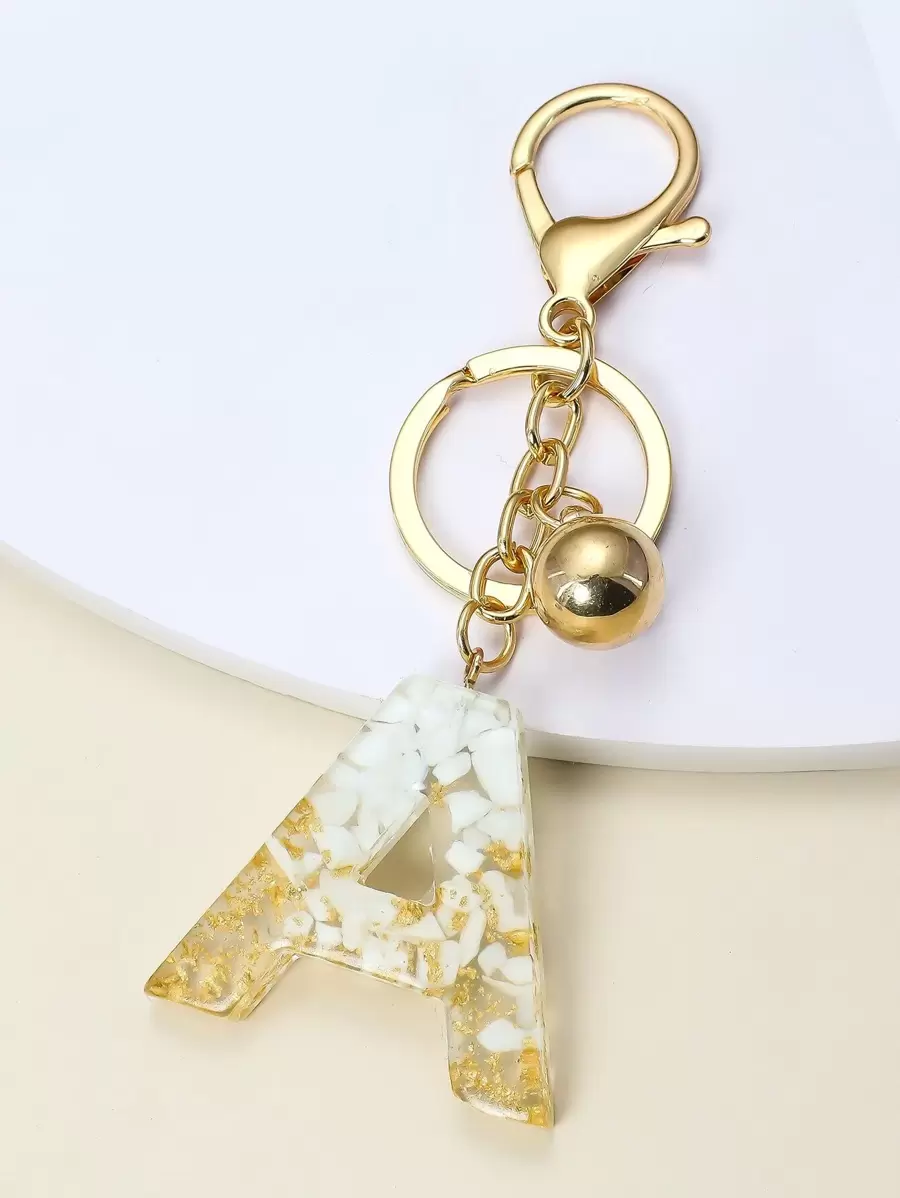 Llavero con letra - Multicolor - Ver 1