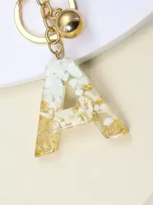 Llavero con letra - Multicolor - Ver 2