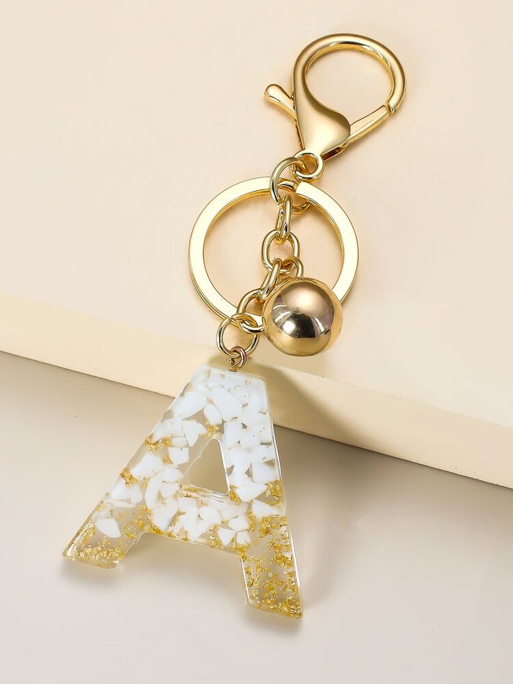 Llavero con letra - Multicolor - Añade 3