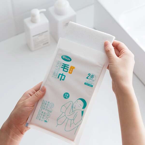 

2pcs Disposable Compressed Towel, White