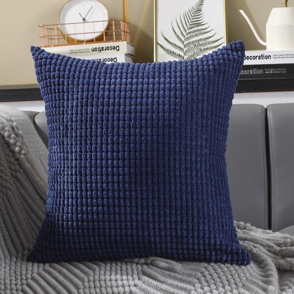 

Plain Cushion Cover Without Filler, Blue