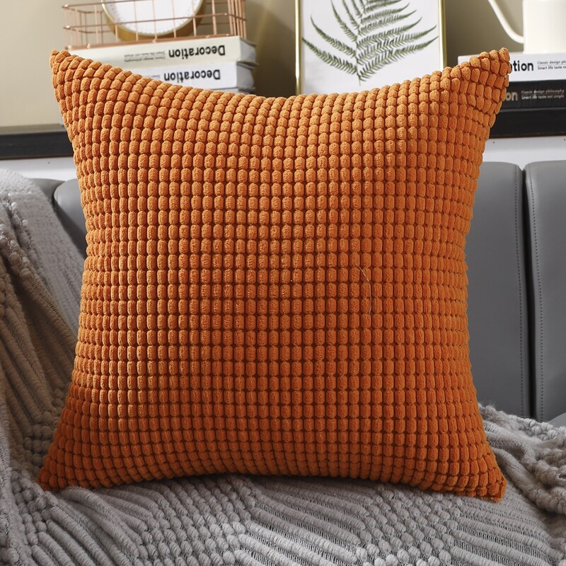 

Plain Cushion Cover Without Filler, Orange