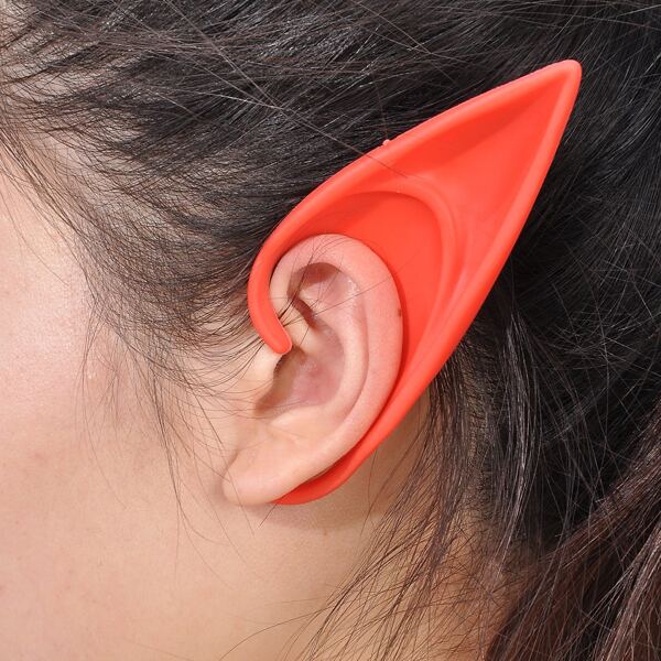 

Elf Ear Design Ear Climber, Red