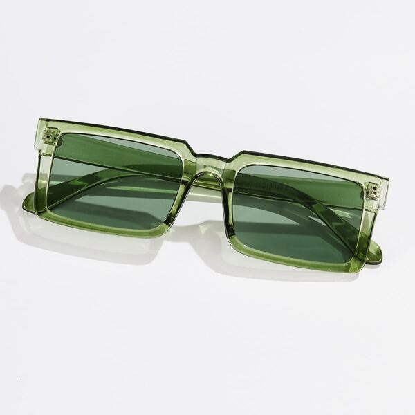 

Rectangle Frame Tinted Lens Sunglasses
