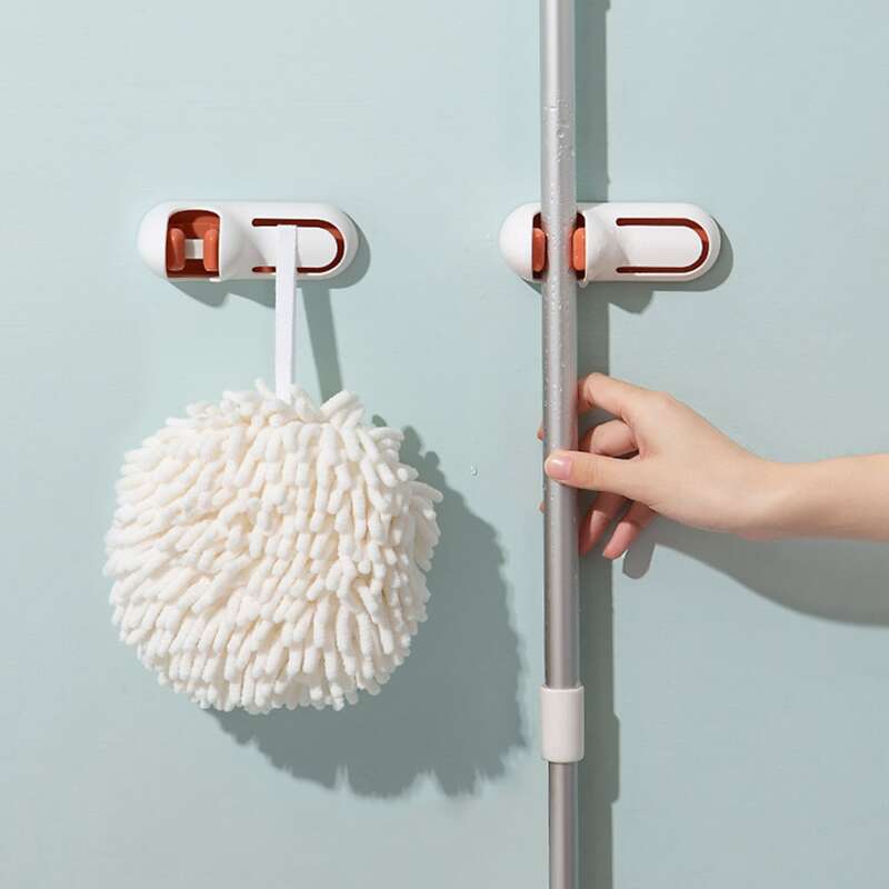 

1pc Multifunction Mop Storage Hook, Multicolor
