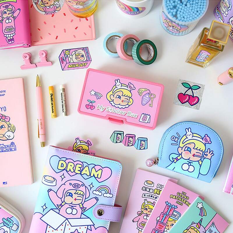 

16pcs Cartoon Graphic Random Sticker, Multicolor