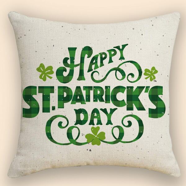 

Slogan Graphic Cushion Cover Without Filler, Multicolor
