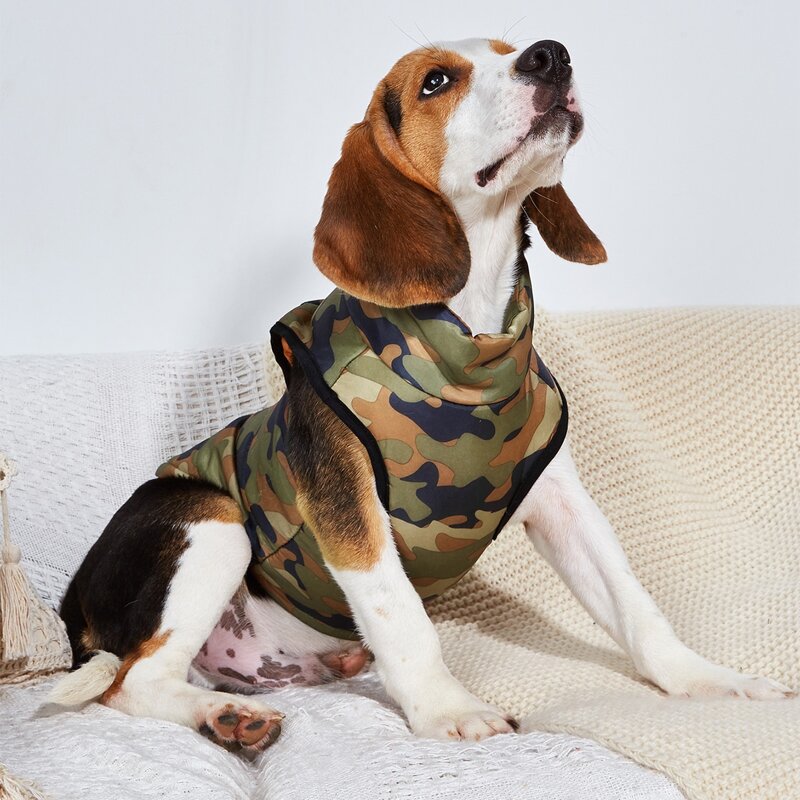 

Camo Zipper Pet Jacket, Multicolor