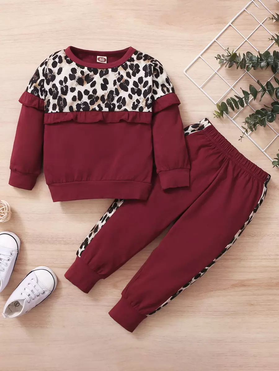 Đồ bộ em bé Xù Báo Giải trí - Nhiều màu - Xem 1