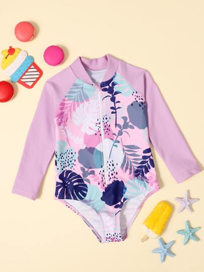 مايو 1قطعة بسحاب مع شخصية الفتاة الشابة وطبعات استوائية