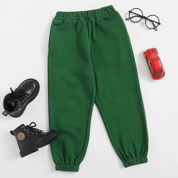 

Toddler Boys Pocket Front Sweatpants, Green