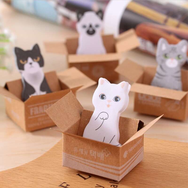 

1pc Cartoon Shape Sticky Note, Multicolor