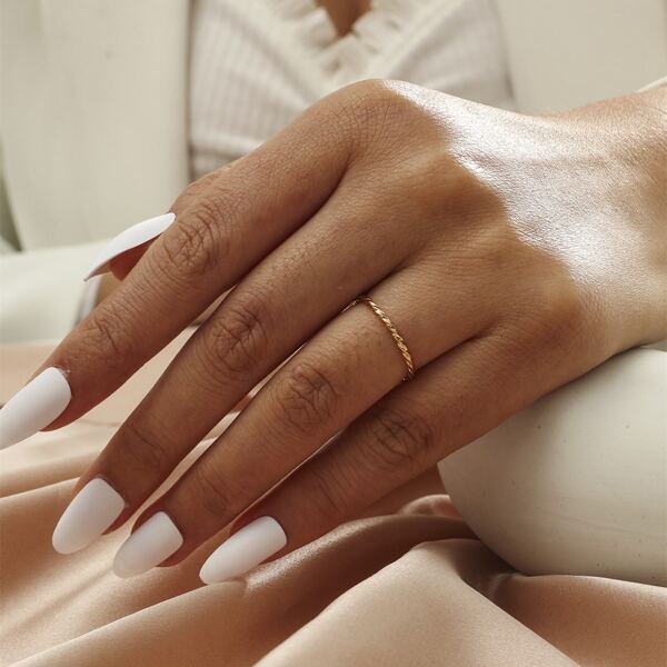 

Gold Plated Twist Design Ring