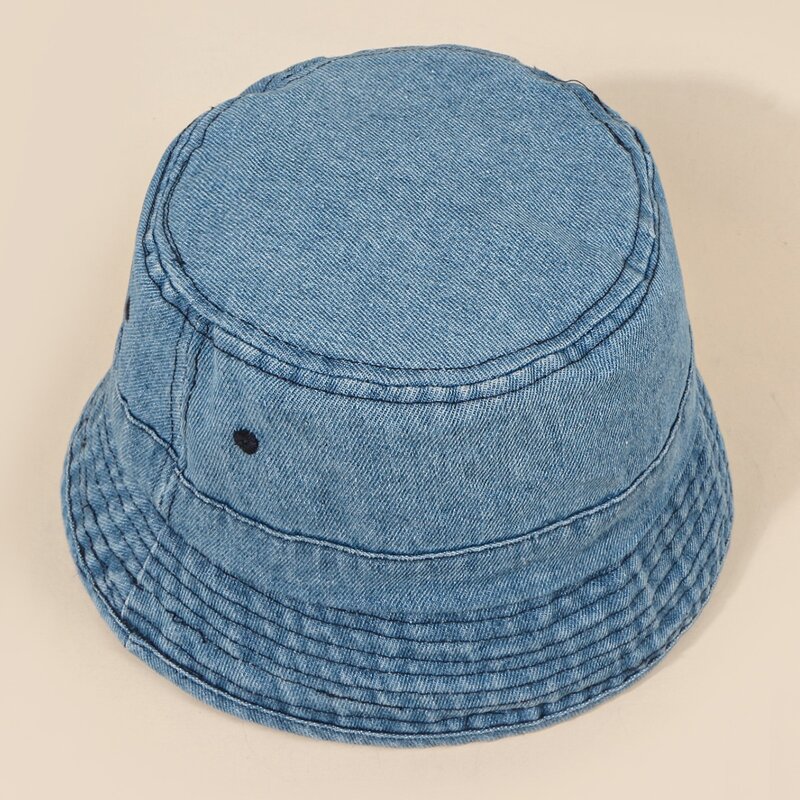 

Denim Bucket Hat, Blue