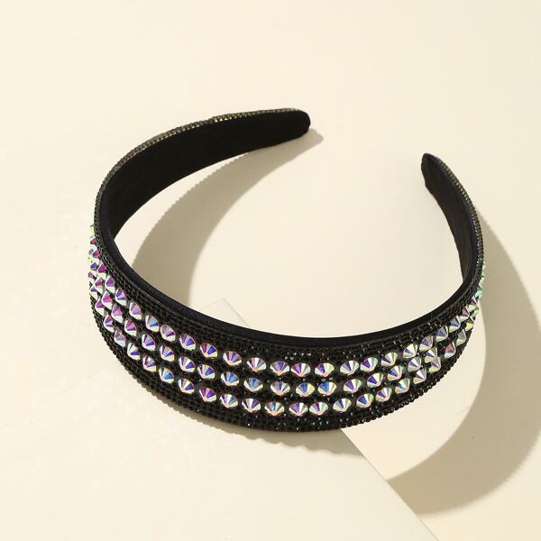 

Rhinestone Decor Hair Hoop, Multicolor