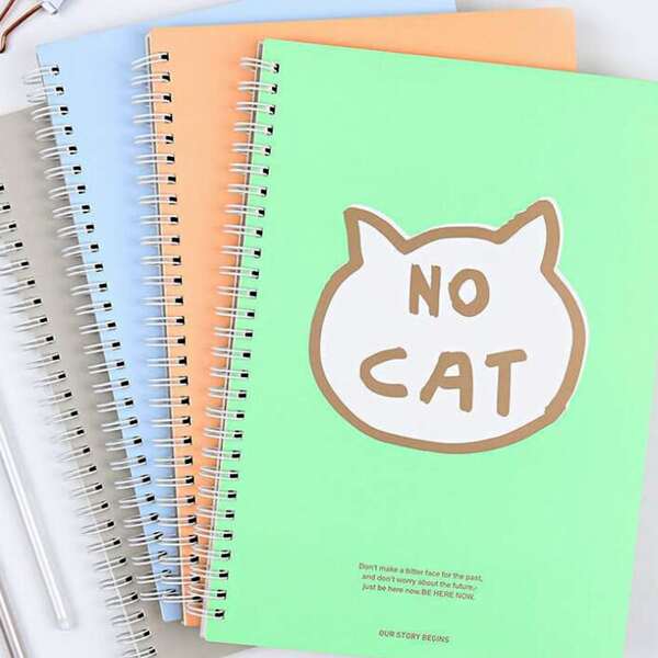

1pack Cartoon Graphic Cover Random Notebook, Multicolor