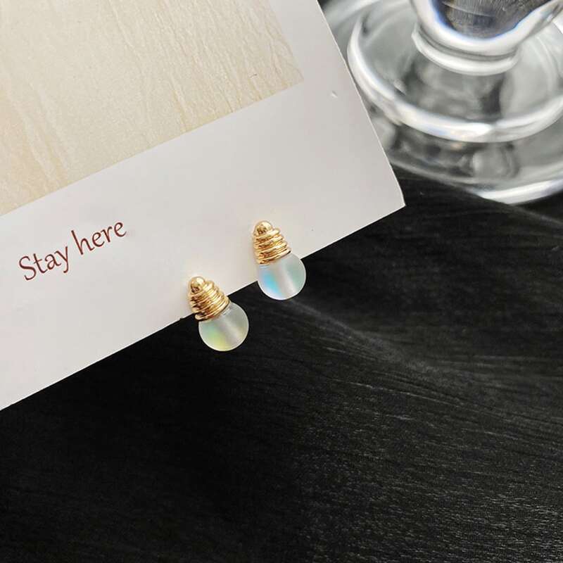 

Mini Light Bulb Stud Earrings, Multicolor