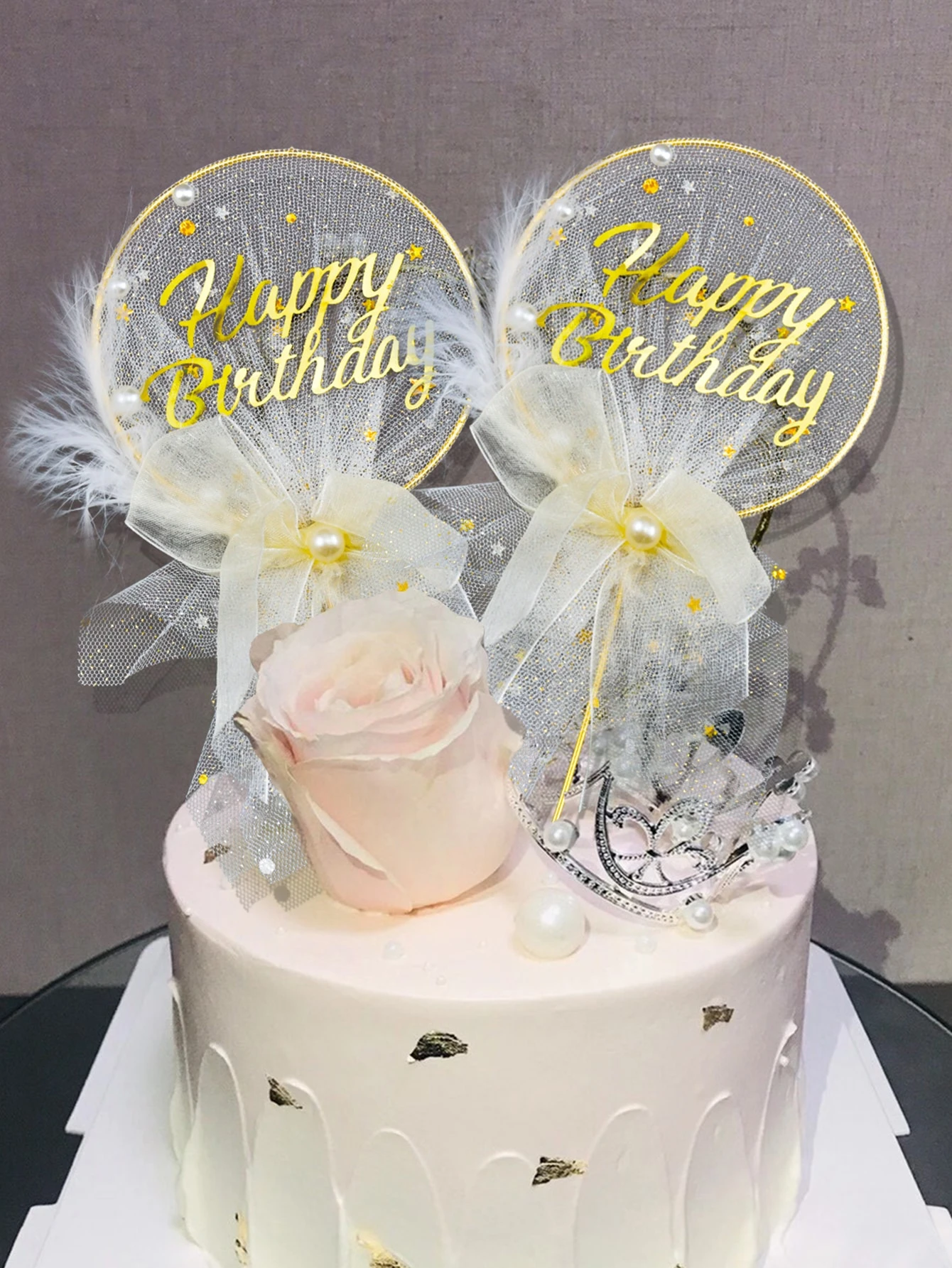 1pc Birthday Cake Decoration Topper | SHEIN USA