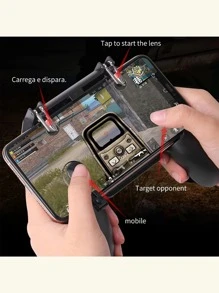 Mobile Game Controller - Black - View 2