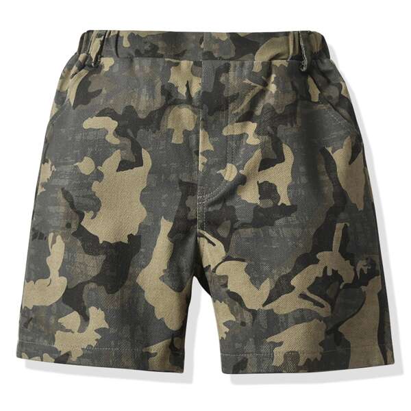 

Toddler Boys Camo Print Slant Pocket Shorts, Multicolor