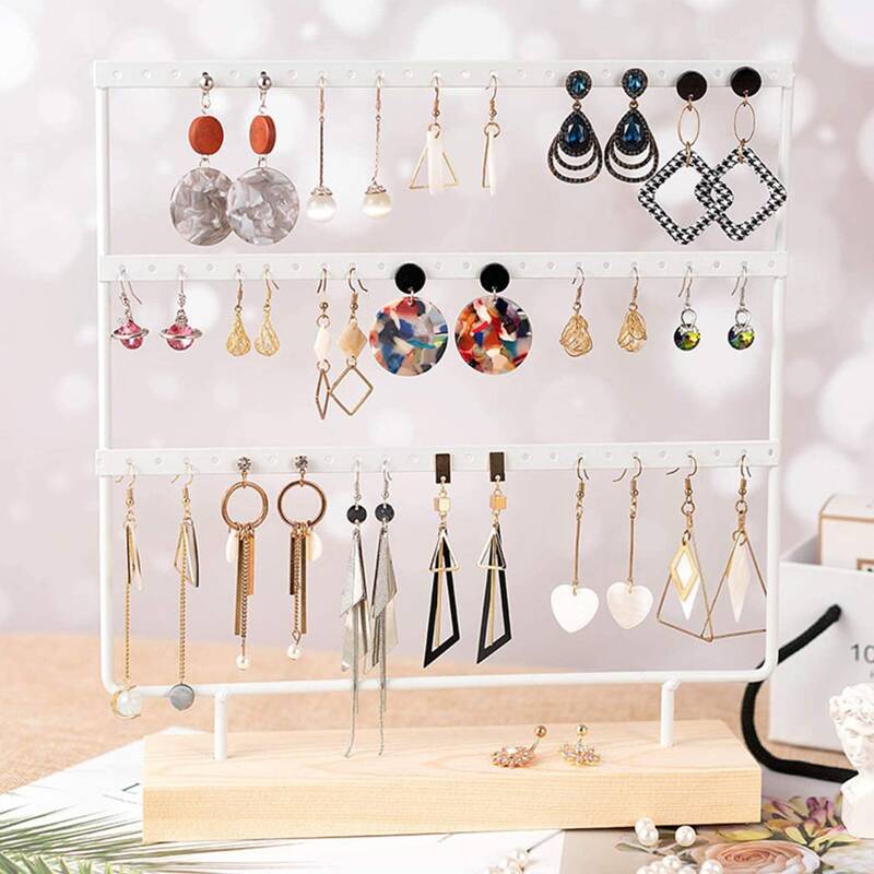 

1pc Jewelry Display Rack, White