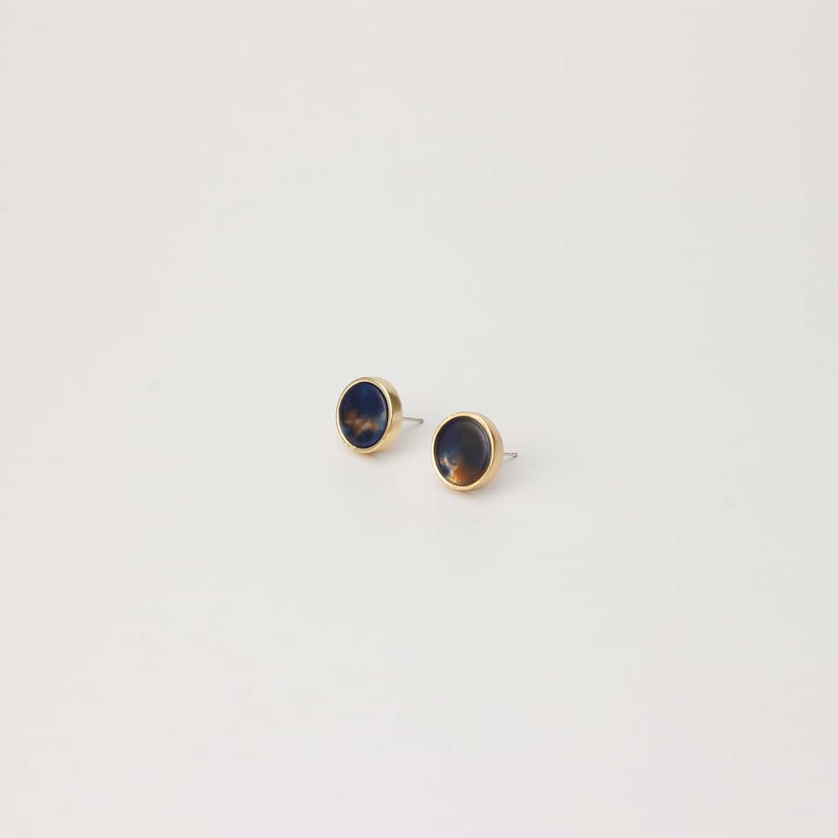 

Minimalist Stud Earrings, Black