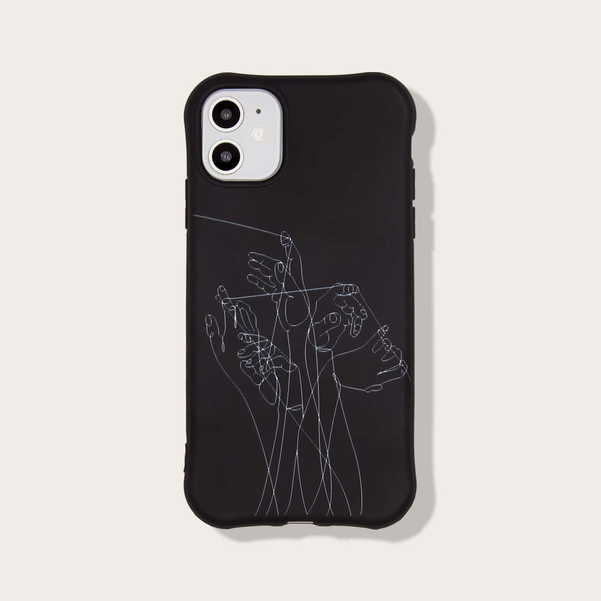 

Hand Print iPhone Case, Multicolor