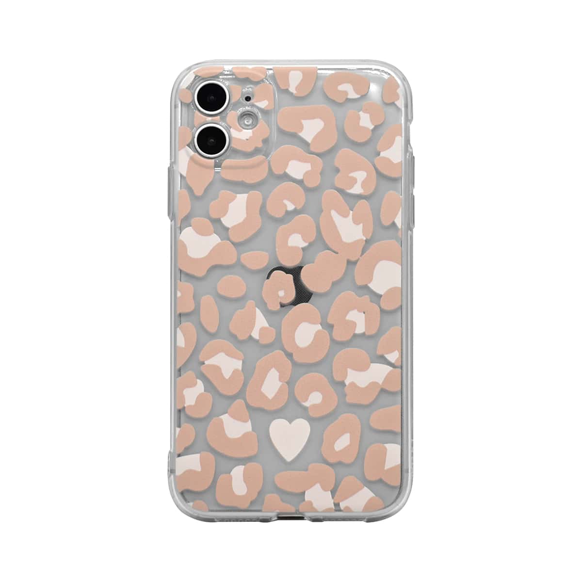 

Leopard Clear iPhone Case, Multicolor