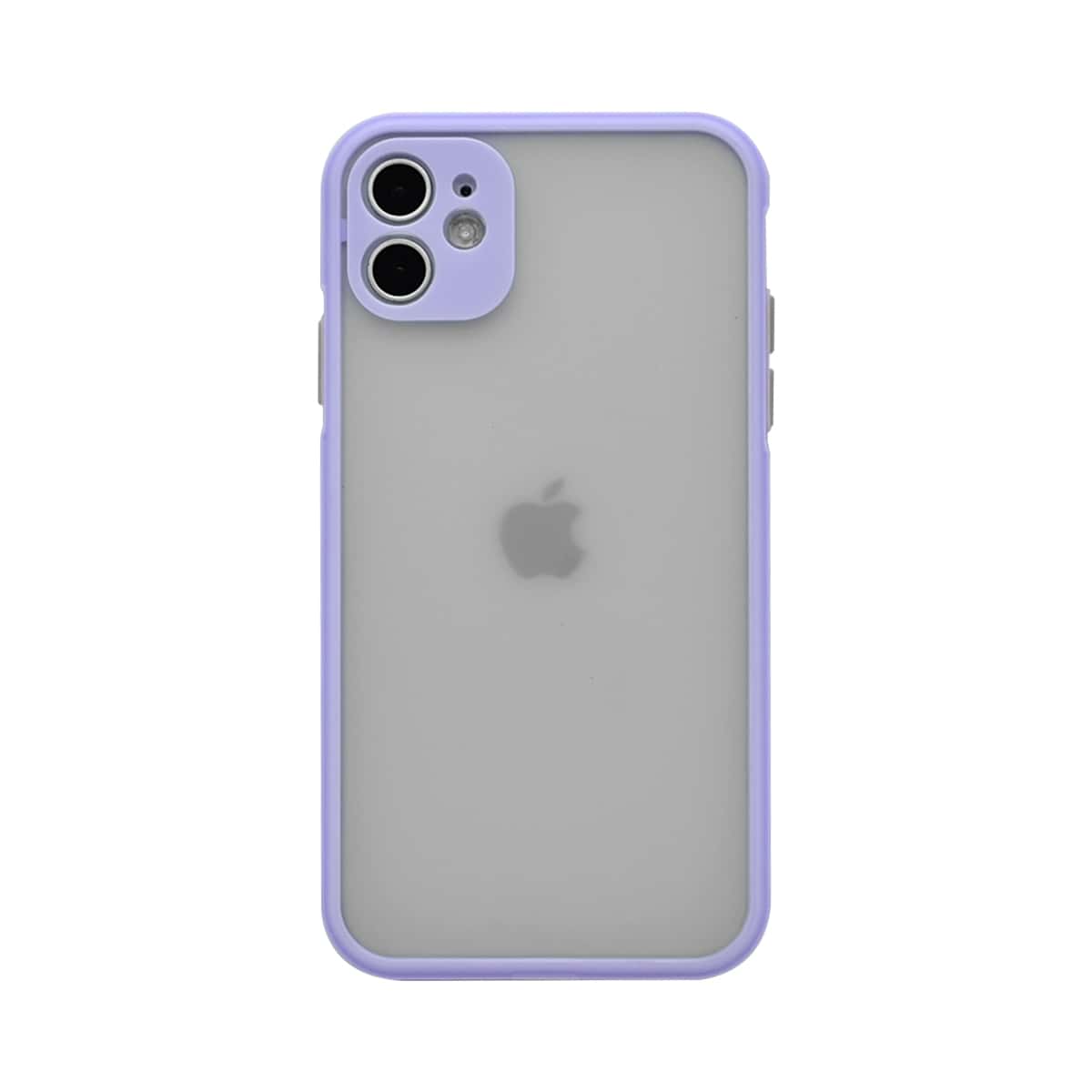 

Contrast Frame Frosted iPhone Case, Purple