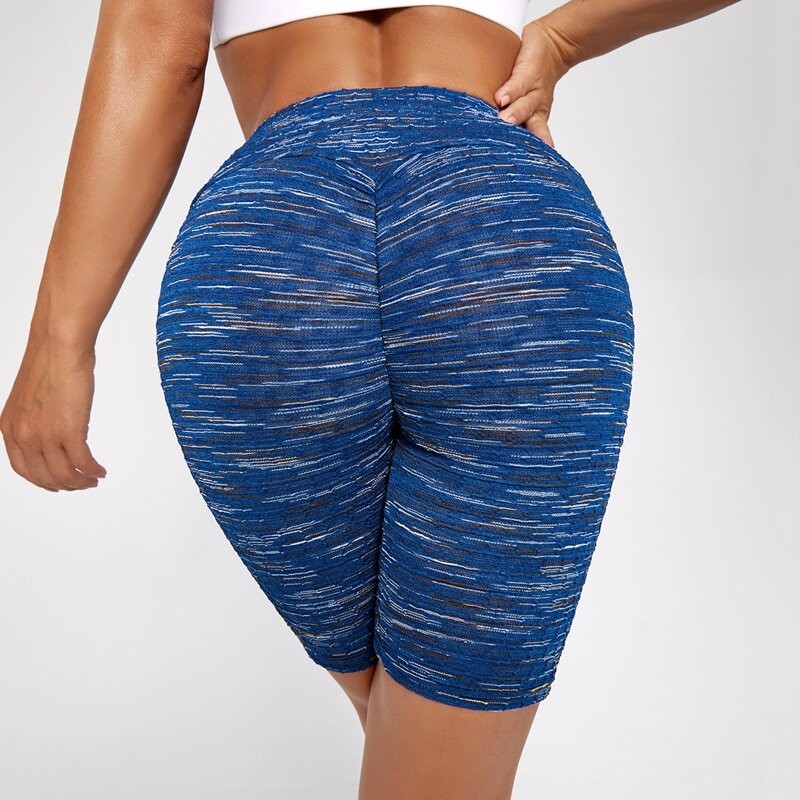 

Space Dye Wideband Waist Sports Shorts, Blue