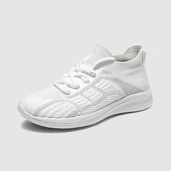 

Men Lace-up Decor Sneakers, White