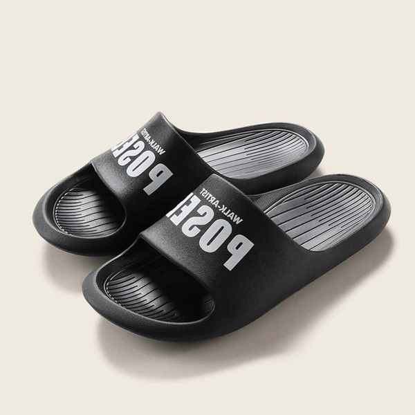 

Letter Graphic Slides, Black