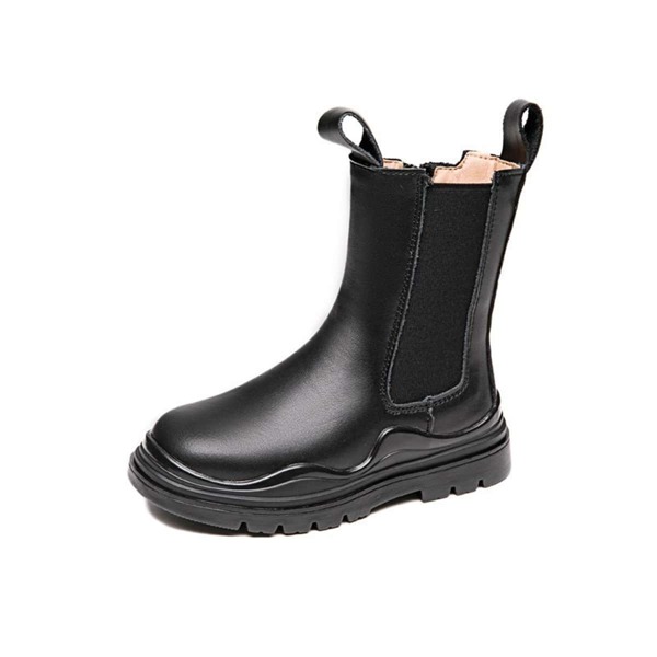 

Girls Minimalist Chelsea Boots, Black