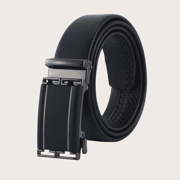 

Men Automatic Buckle Belt, Black