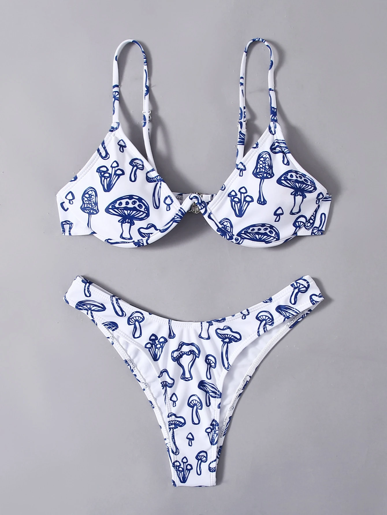 Mushroom print bikini Clearance
