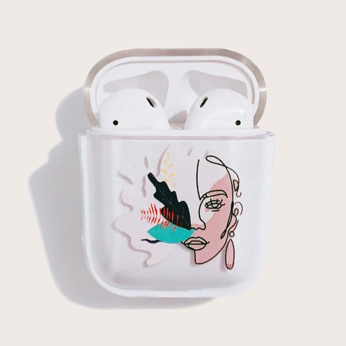 

Figure Graphic Clear AirPods Case, Multicolor