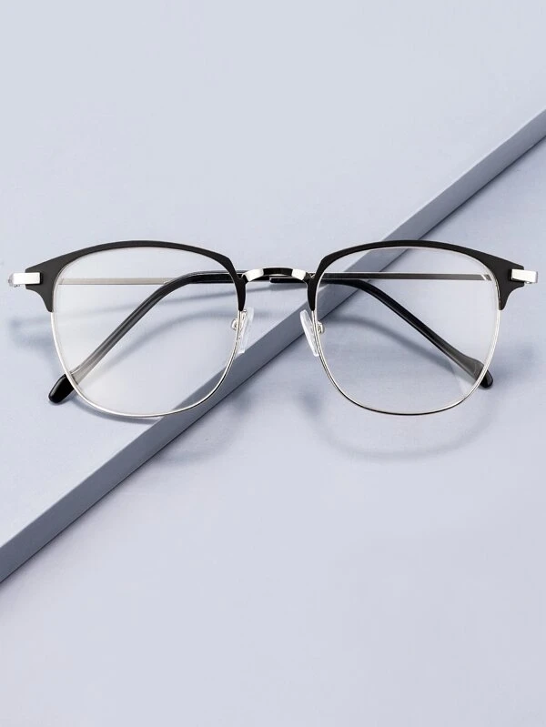 Simpele Browline-bril | SHEIN Nederland