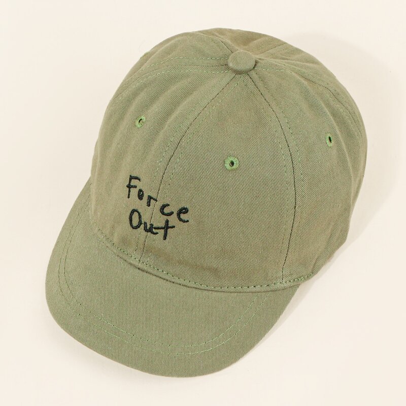

Guys Letter Embroidery Baseball Cap, Army green